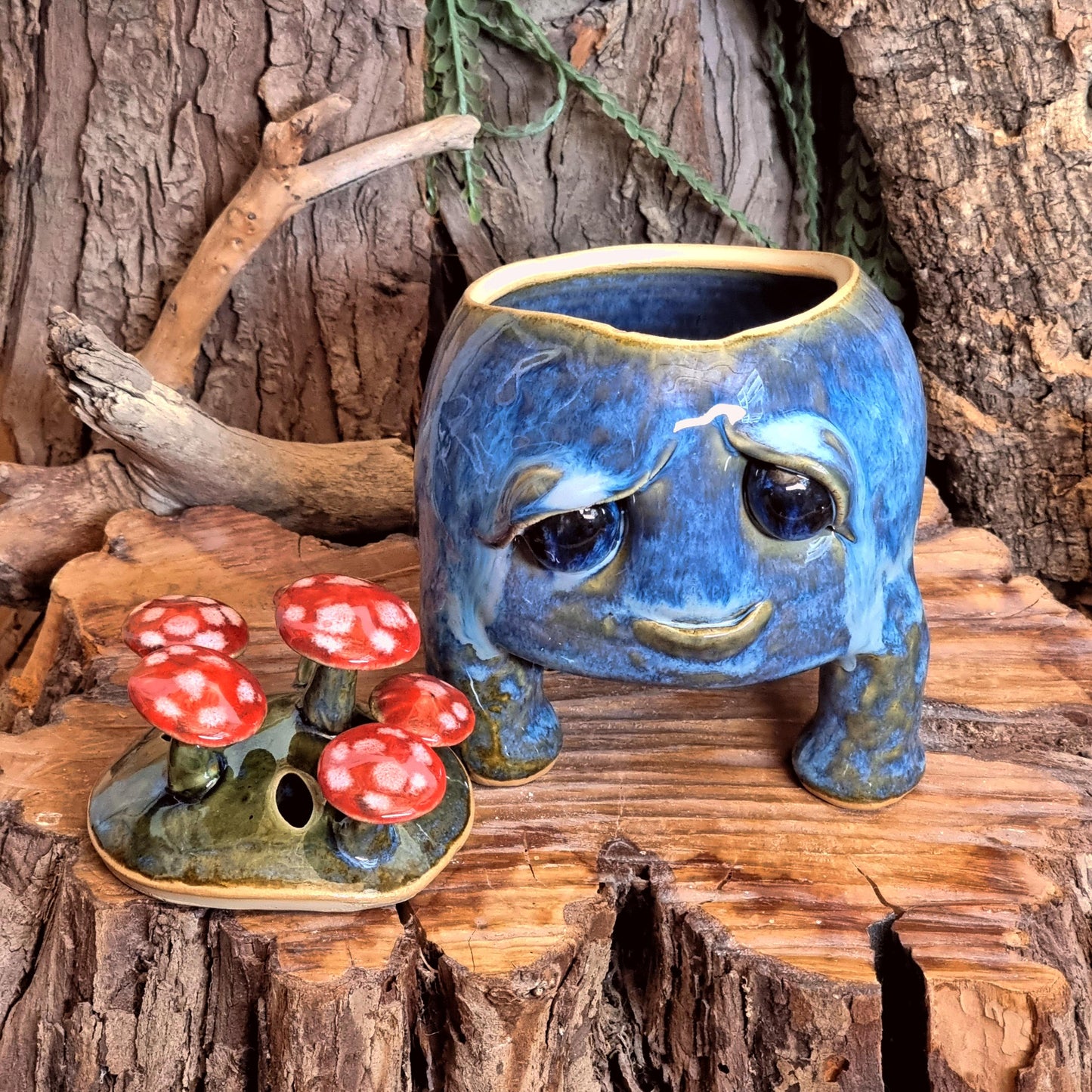 Knoflookpot met Paddenstoelen NR. 3834
