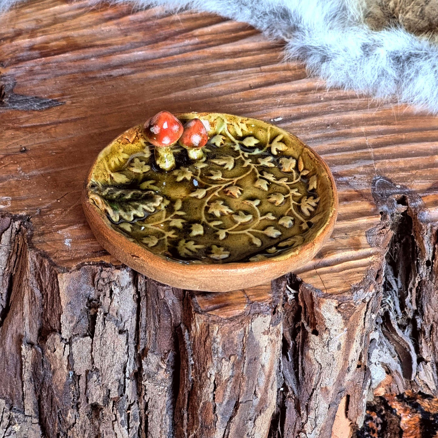 Trinket Dish met Paddenstoelen NR. 4094