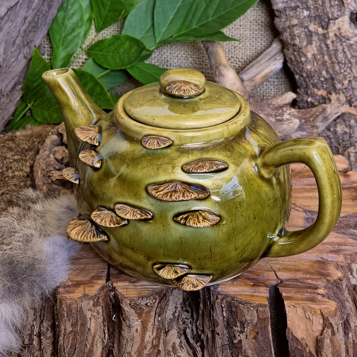 Theepot met Paddenstoelen NR. 4289