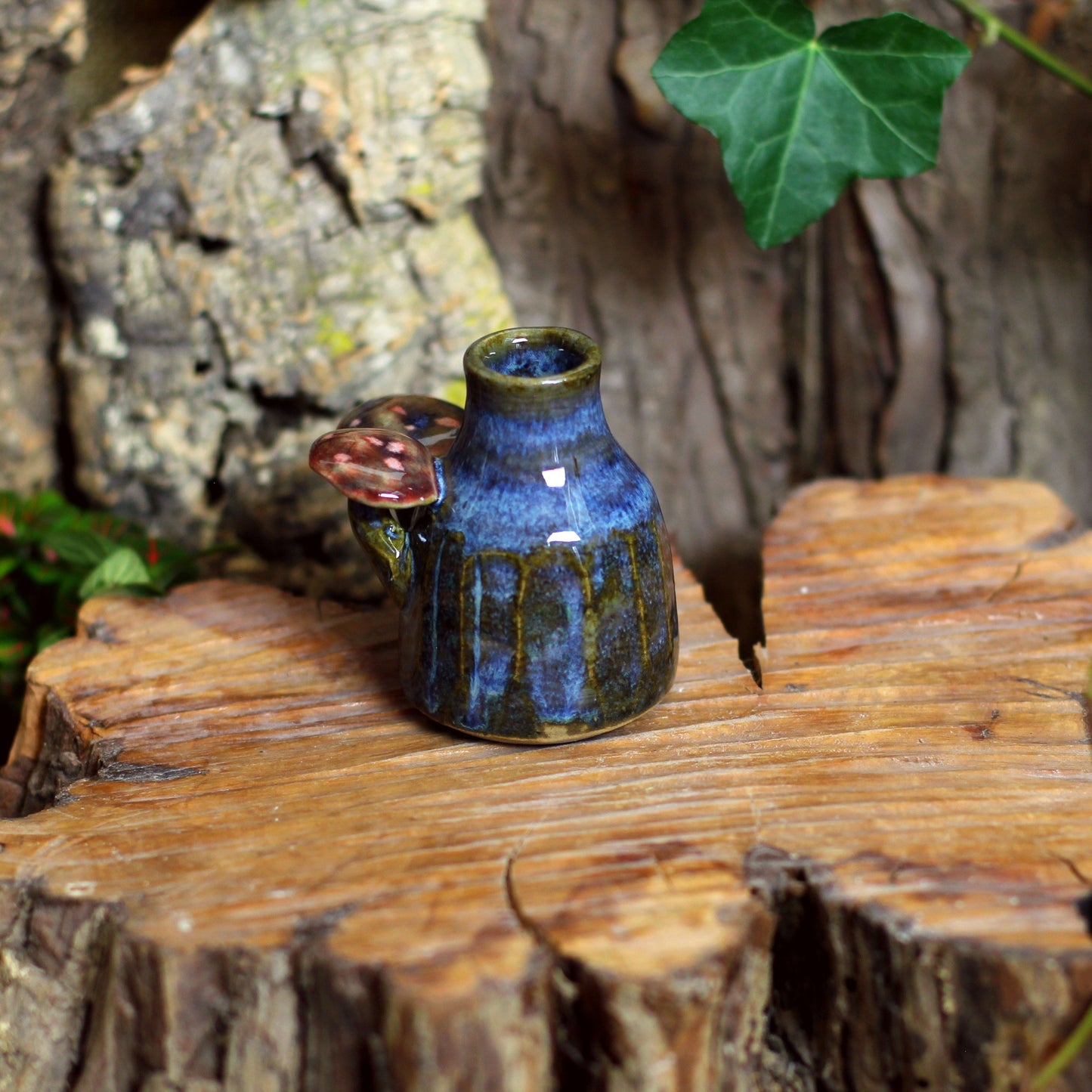 Bottle with Mushrooms NO. 3522