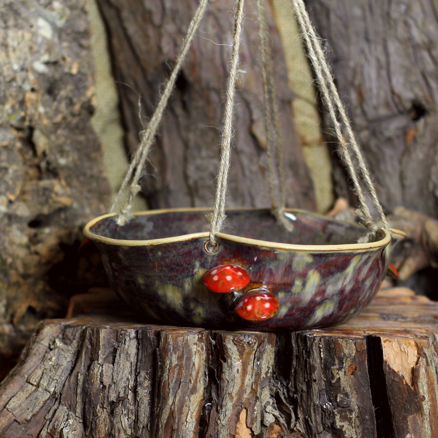 Plantenhanger met Paddenstoelen NR. 3734