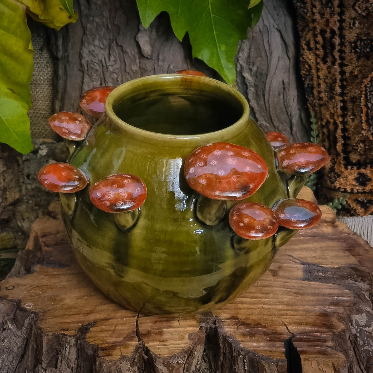 Vaas met Paddenstoelen NR. 3091