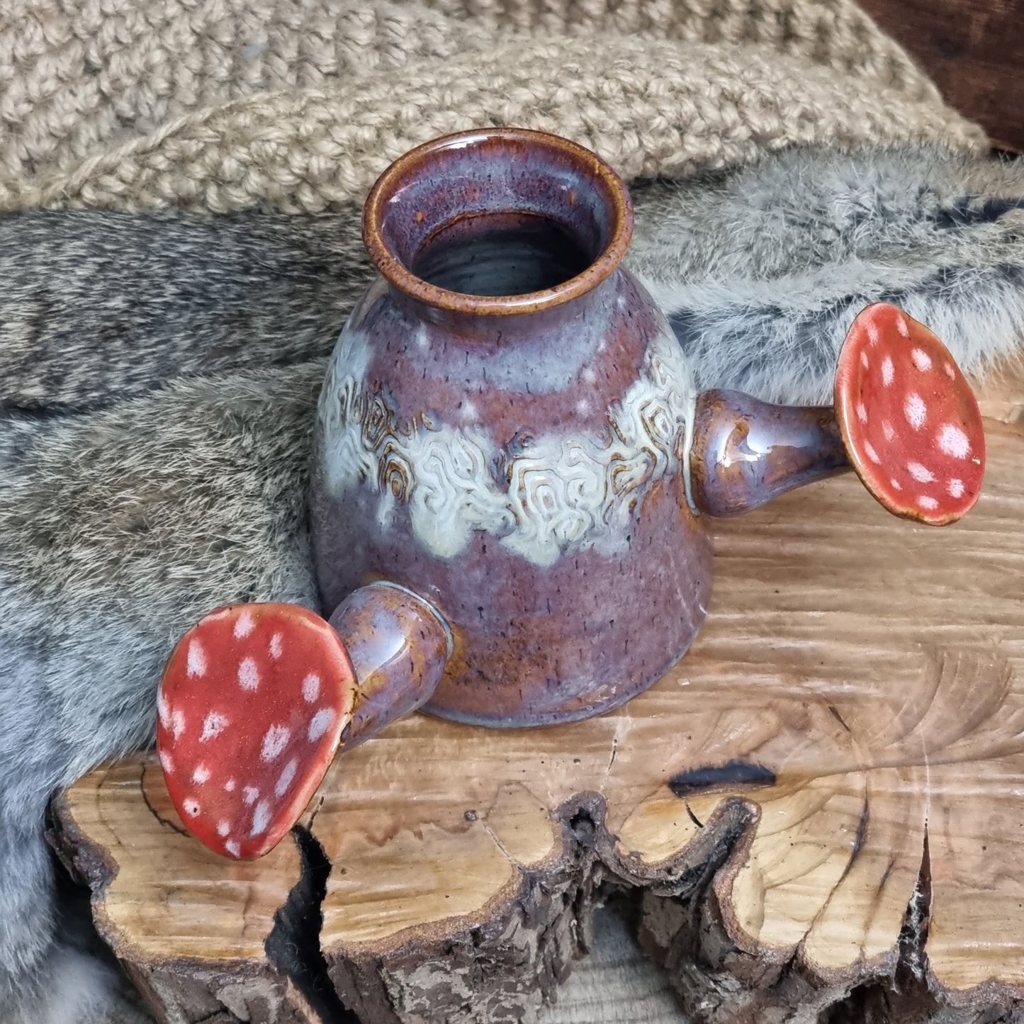 Mushroom Vase NO. 1105
