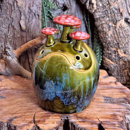Knoflookpot met Paddenstoelen NR. 3819