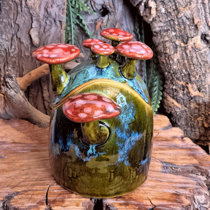 Knoflookpot met Paddenstoelen NR. 3823
