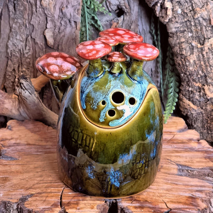 Knoflookpot met Paddenstoelen NR. 3823