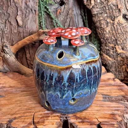 Knoflookpot met Paddenstoelen NR. 3825