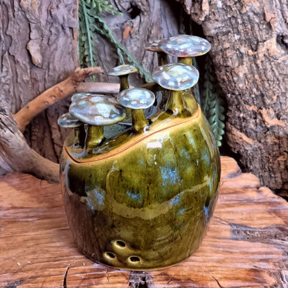 Knoflookpot met Paddenstoelen NR. 3830