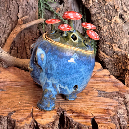 Knoflookpot met Paddenstoelen NR. 3834