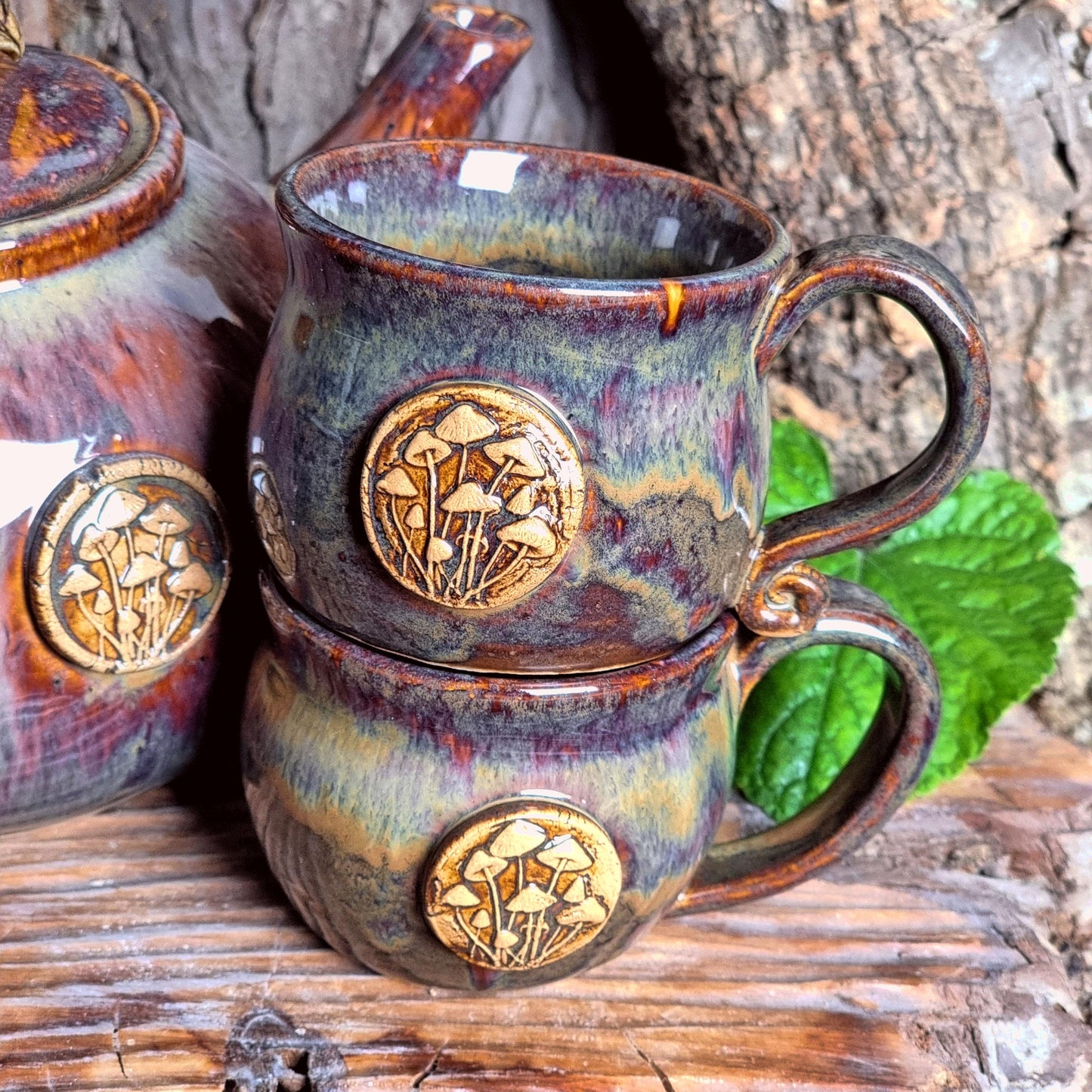 Teapot with Mugs Set NO. 3952