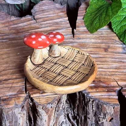 Trinket Dish with Mushrooms NO. 3956