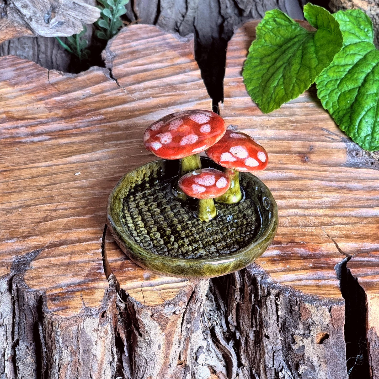Mushroom Trinket Dish NO. 3960