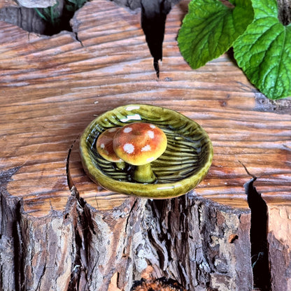 Trinket Dish with Mushrooms NO. 3963