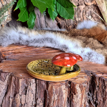 Trinket Dish met Paddenstoelen NR. 4086