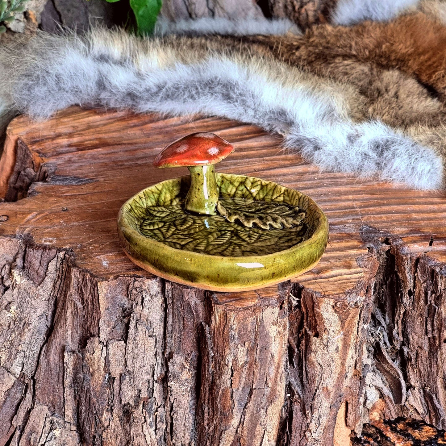 Trinket Dish met Paddenstoelen NR. 4088
