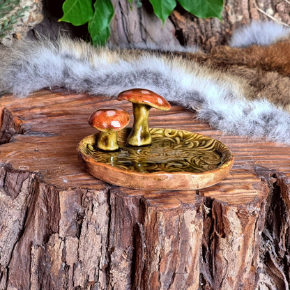 Trinket Dish met Paddenstoelen NR. 4090