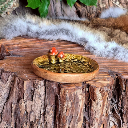 Trinket Dish met Paddenstoelen NR. 4094