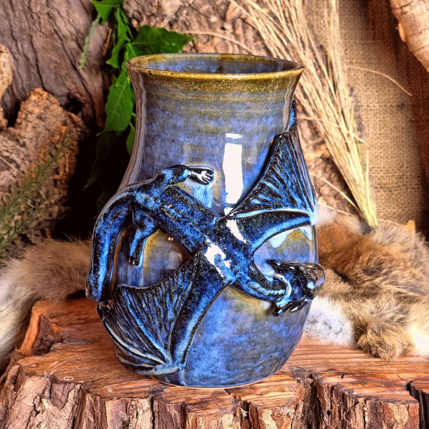 Vase mit Drachen Nr. 4108