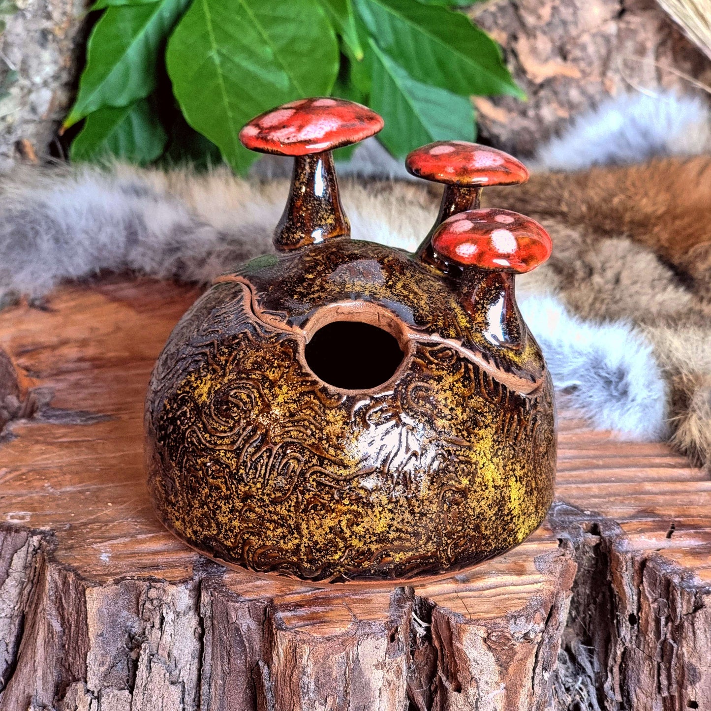 Suikerpotje met Paddenstoelen NR. 4143