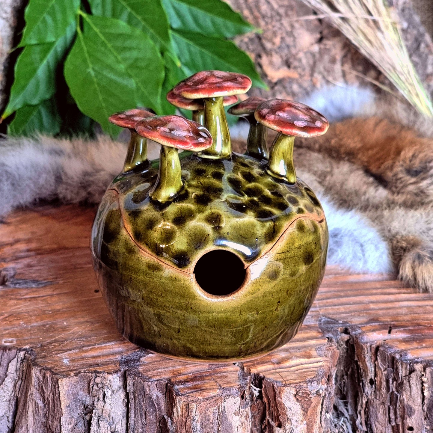 Suikerpotje met Paddenstoelen NR. 4146