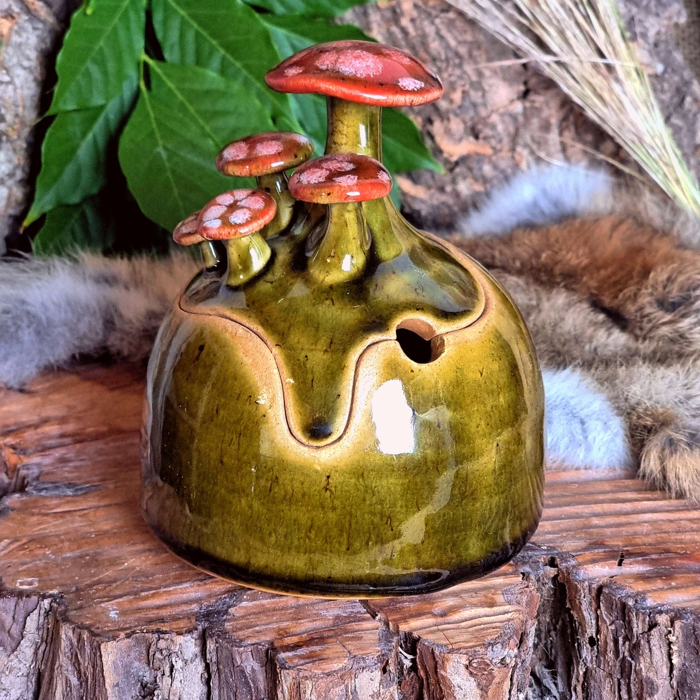 Suikerpotje met Paddenstoelen NR. 4147