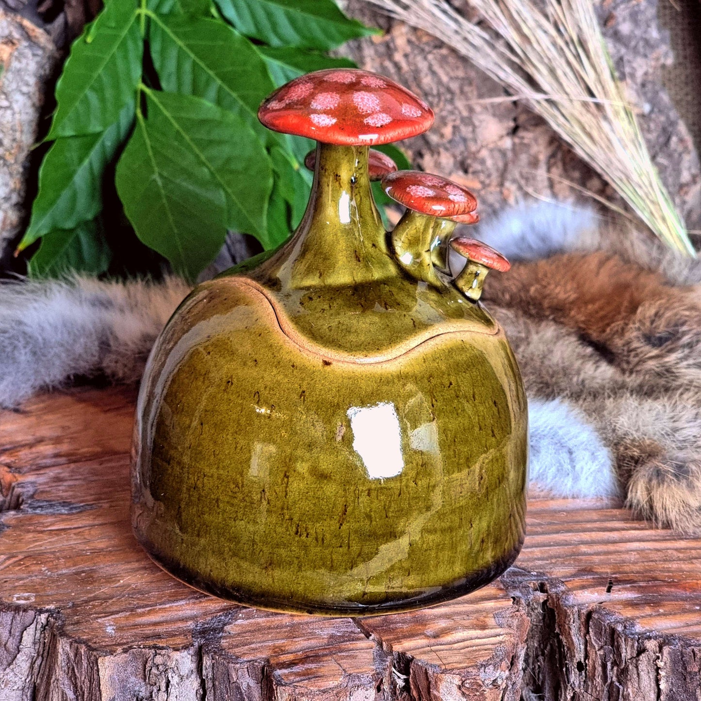 Suikerpotje met Paddenstoelen NR. 4147