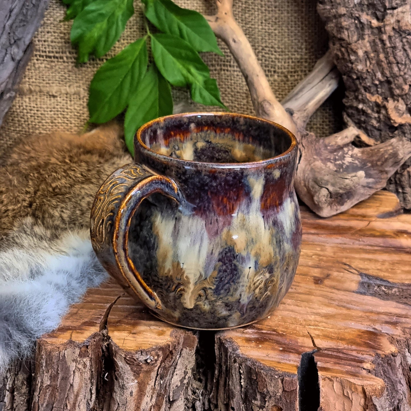 Tasse mit Pilzen NR. 4243