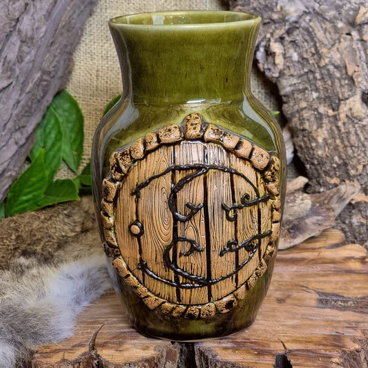 Vase mit Hobbit-Tür Nr. 4346
