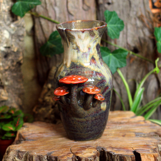 Vase with Mushrooms NO. 3504