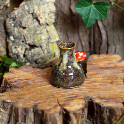 Flesje met Paddenstoelen NR. 3516