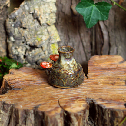 Flesje met Paddenstoelen NR. 3517