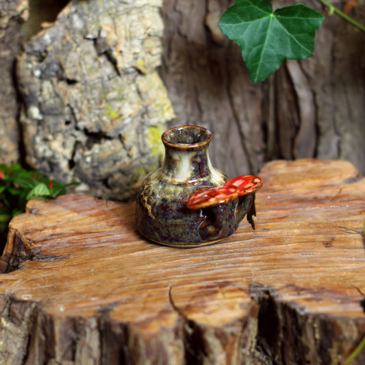 Bottle with Mushrooms NO. 3520