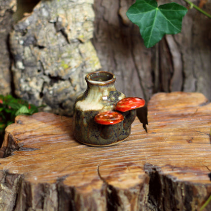 Bottle with Mushrooms NO. 3521