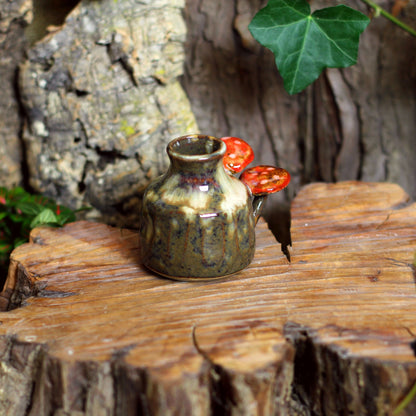 Bottle with Mushrooms NO. 3521