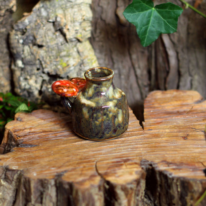 Bottle with Mushrooms NO. 3521