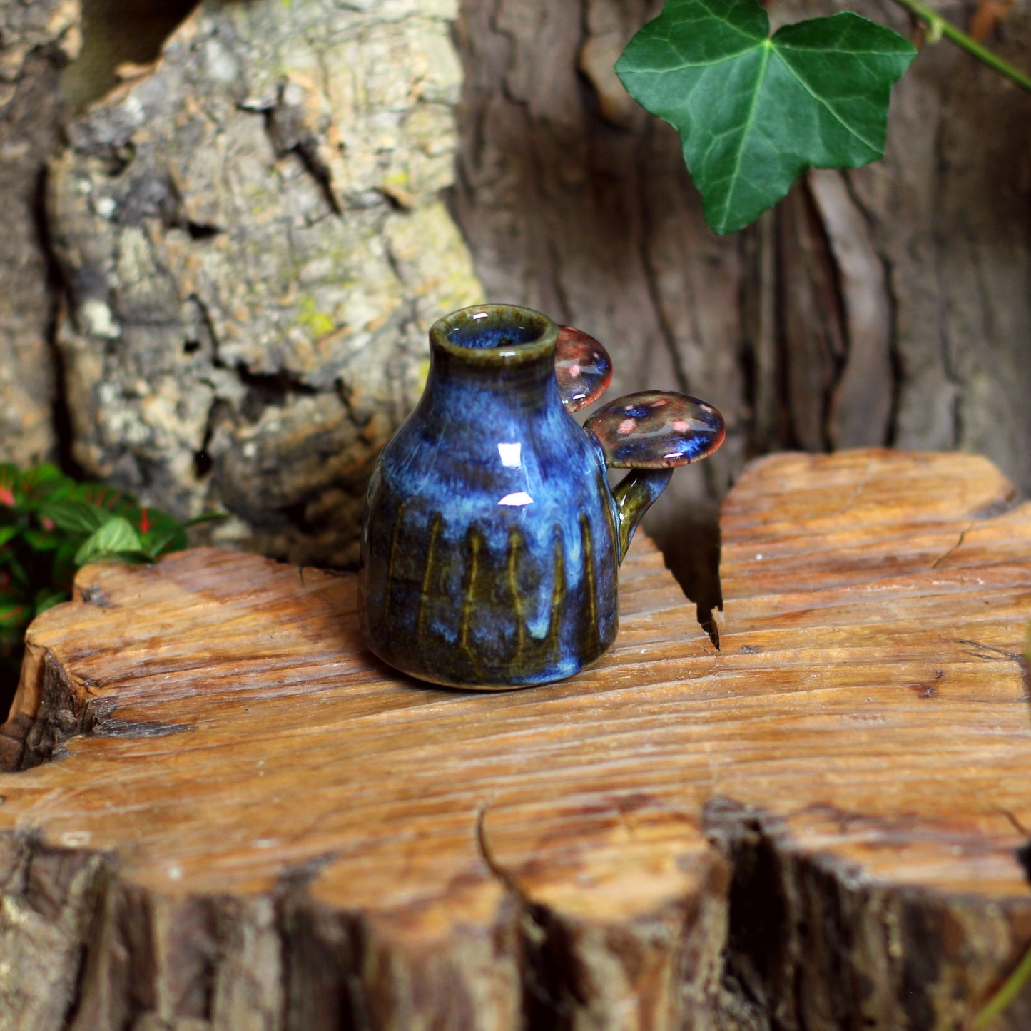 Bottle with Mushrooms NO. 3522