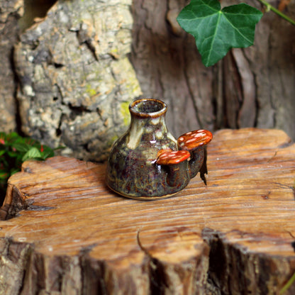 Bottle with Mushrooms NO. 3526