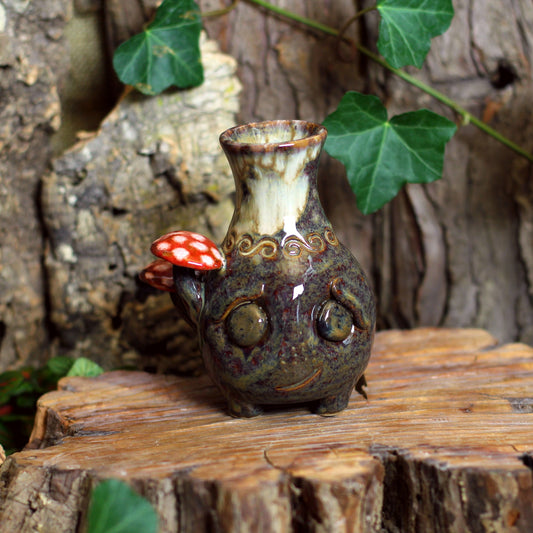 Bottle with Mushrooms NO. 3529