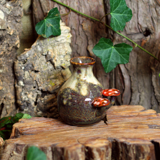Bottle with Mushrooms NO. 3537
