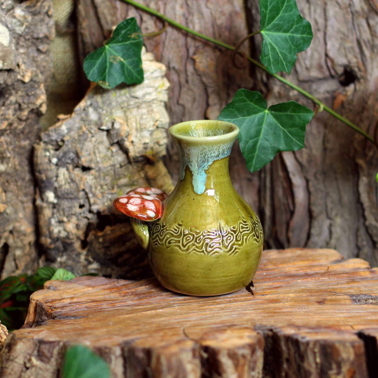 Bottle with Mushrooms NR. 3538