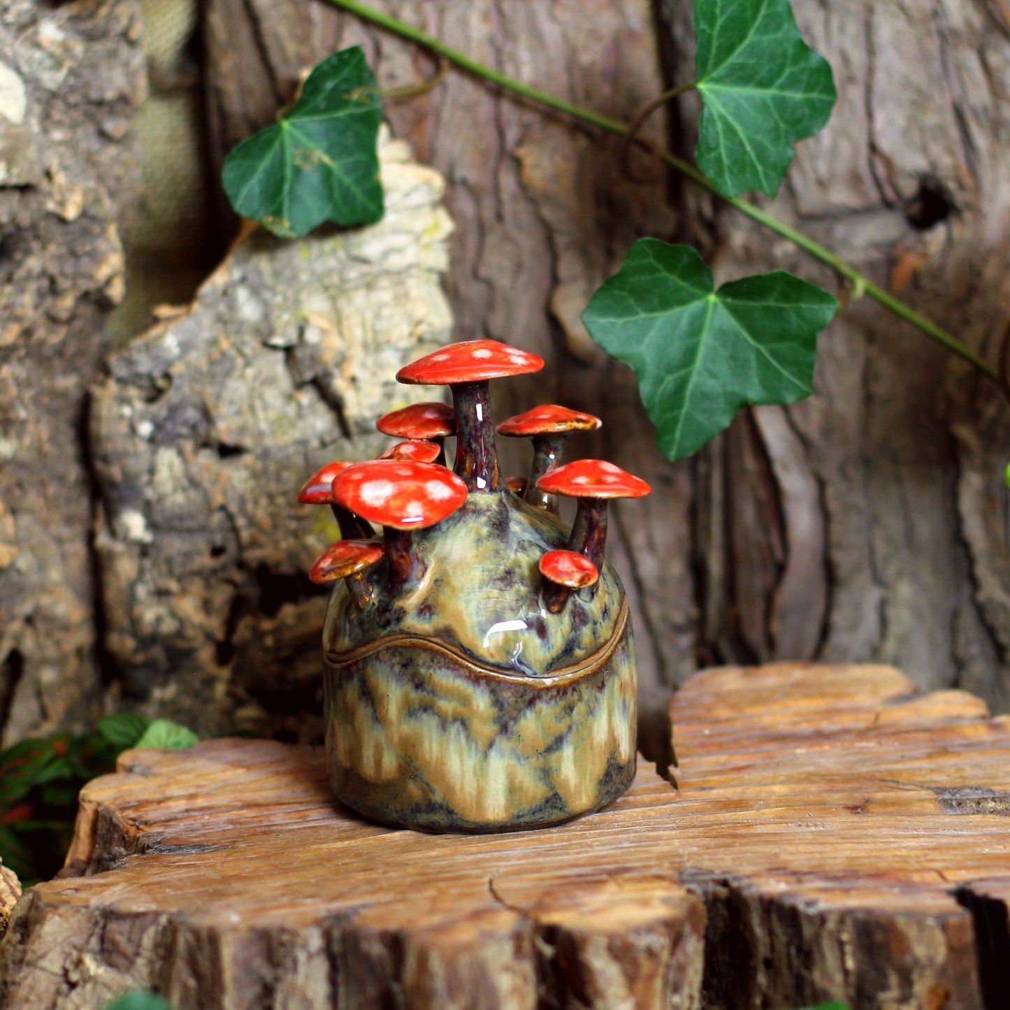 Suikerpotje met Paddenstoelen NR. 3543