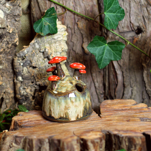 Sugar Pot with Mushrooms NO. 3545