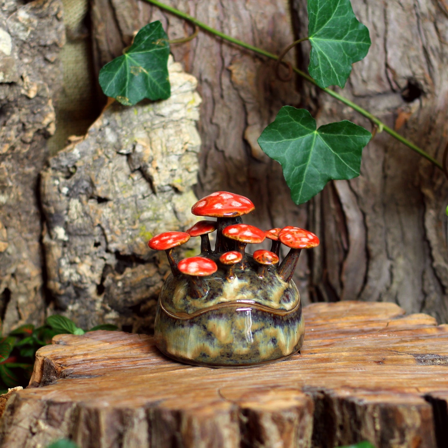 Suikerpotje met Paddenstoelen NR. 3546