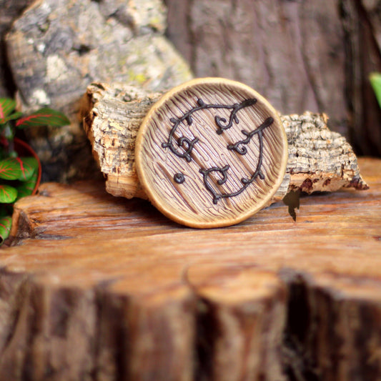 Trinket Dish with Hobbit Door NO. 3746
