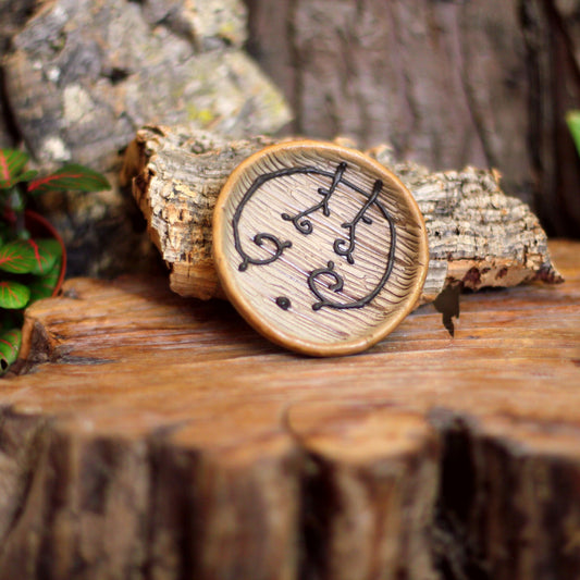 Trinket Dish with Hobbit Door NO. 3748