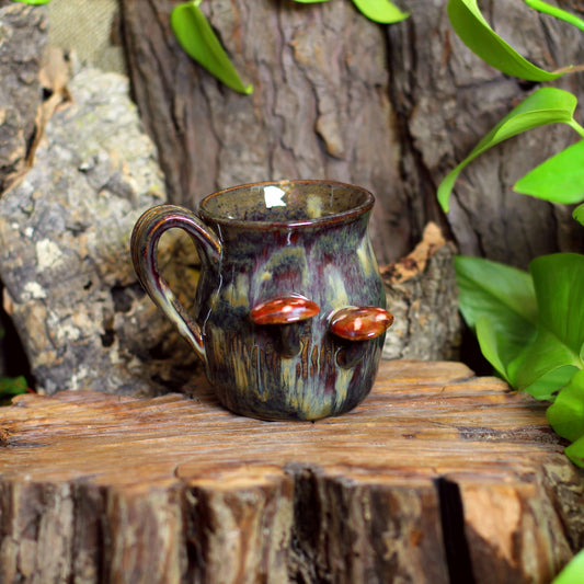 Mug with Mushrooms NO. 3680