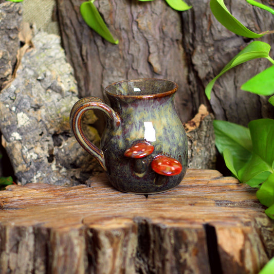 Mug with Mushrooms NO. 3683