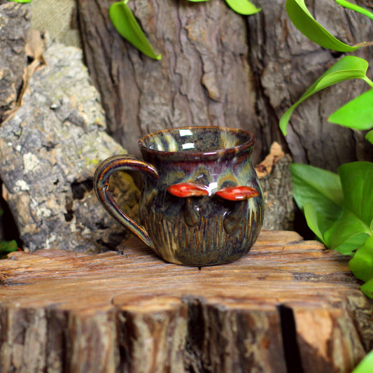 Mug with Mushrooms NO. 3684