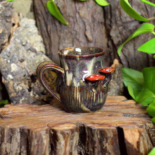 Mug with Mushrooms NO. 3686