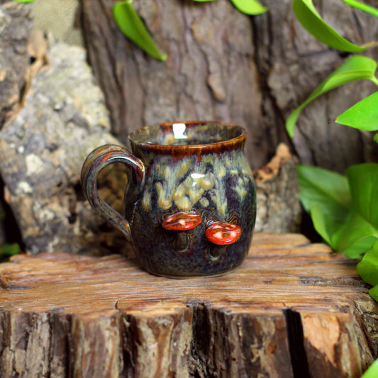 Mug with Mushrooms NO. 3688